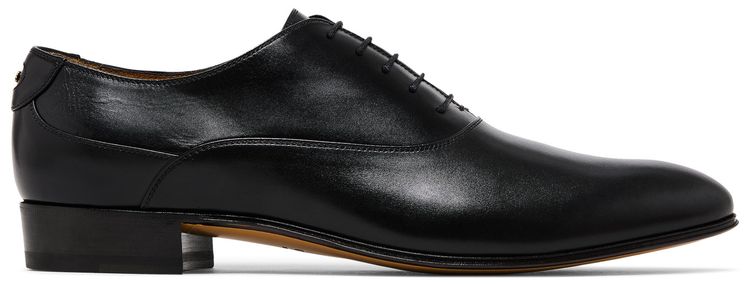Gucci Lace up Shoe Double G   Black