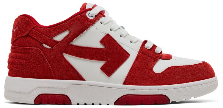 Off White Out of Office Brick Red White