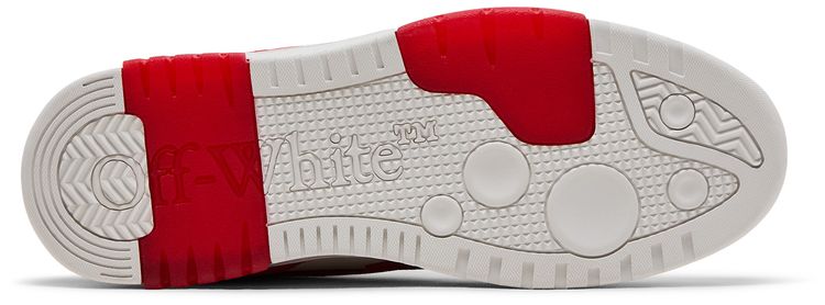 Off White Out of Office Brick Red White