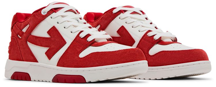 Off White Out of Office Brick Red White