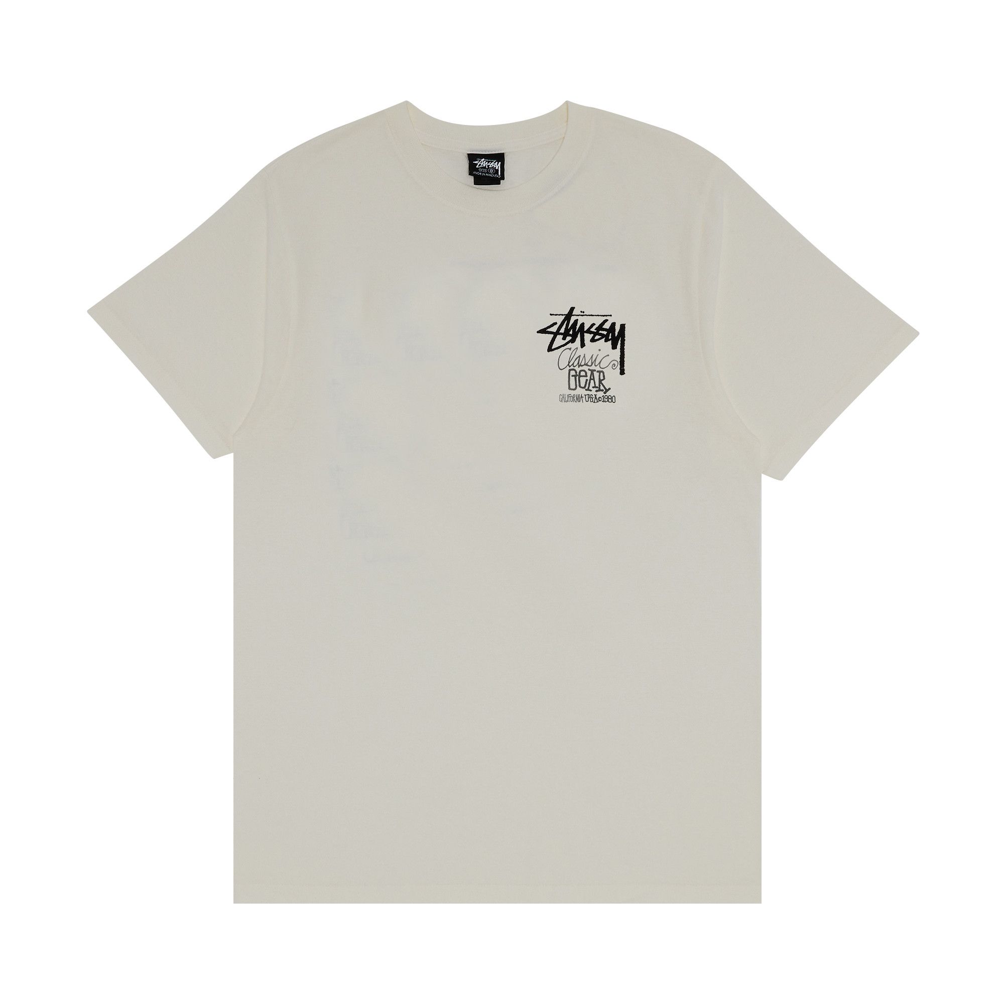 大人気【STUSSY】Classic Gear Pigment Dyed Tee Stussy Classic Gear Pigment Dyed Tee Natural Men's - SS25 - US