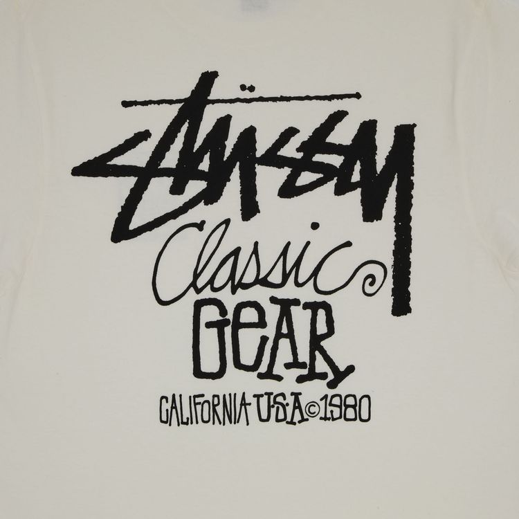Stussy Classic Gear Tee Pigment Dyed Natural