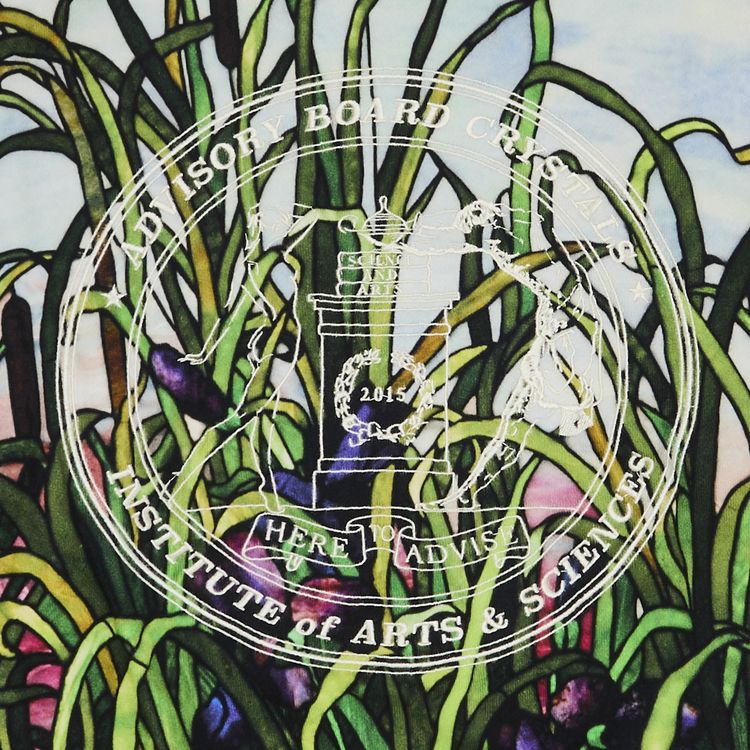 Advisory Board Crystals Stained Glass Hoodie Multicolor