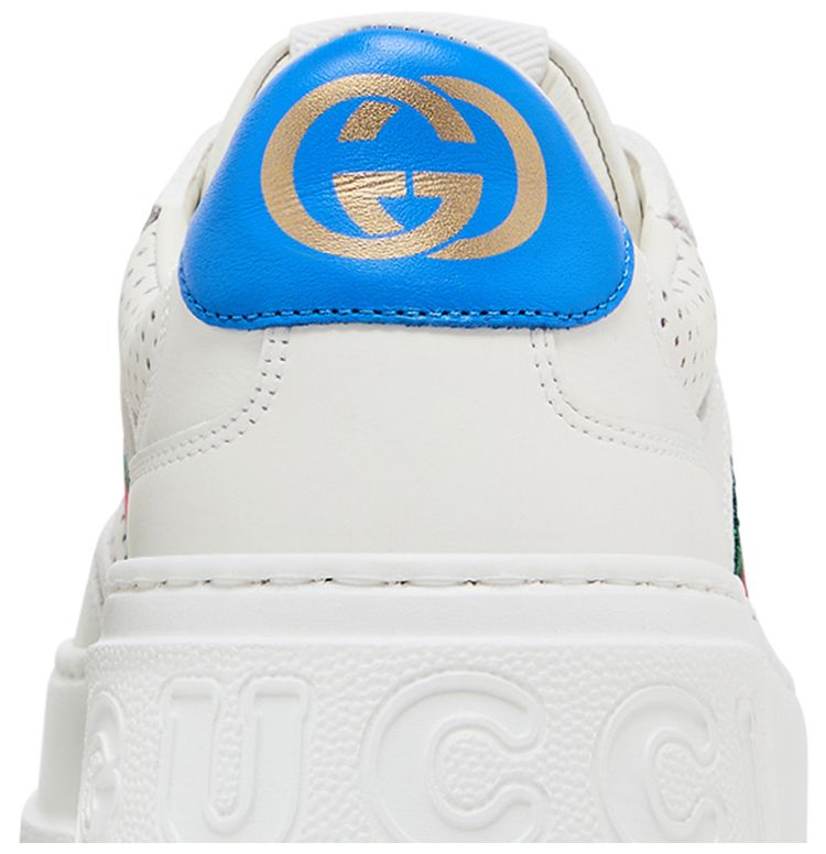 Gucci Wmns Chunky GG Web Sneaker White Blue