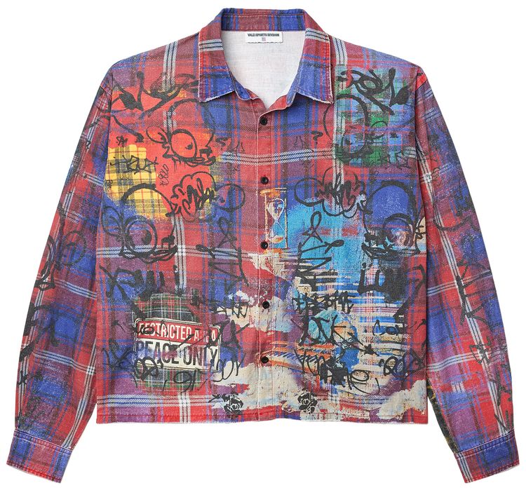 Vale Forever Graffiti Flannel Multicolor