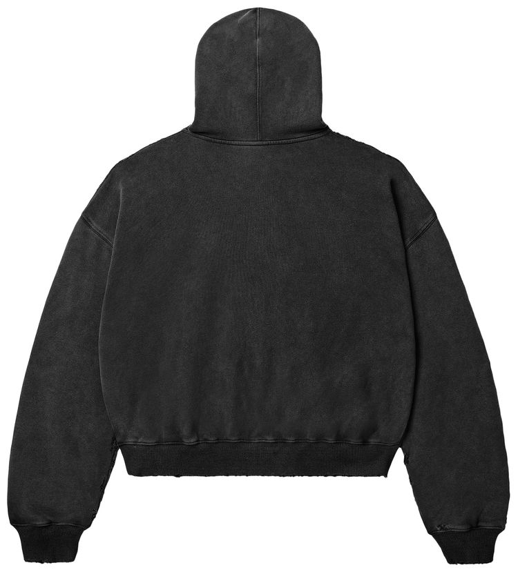Vale Forever Destroyer Zip Up Hoodie Black
