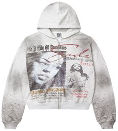 Buy Vale Forever Valley Fest Zip Up Hoodie 'Grey' - VALE 03 007 GY GOAT
