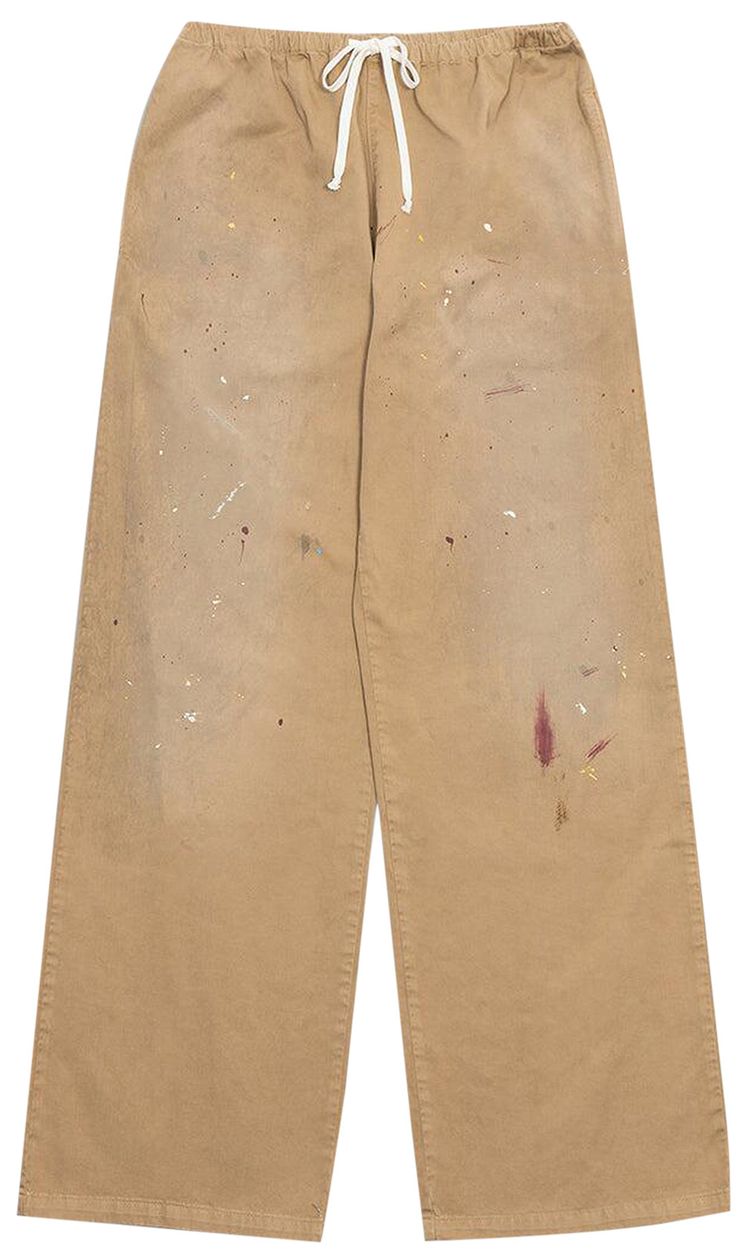 MM6 Maison Margiela Gabardine Pant Sand Beige