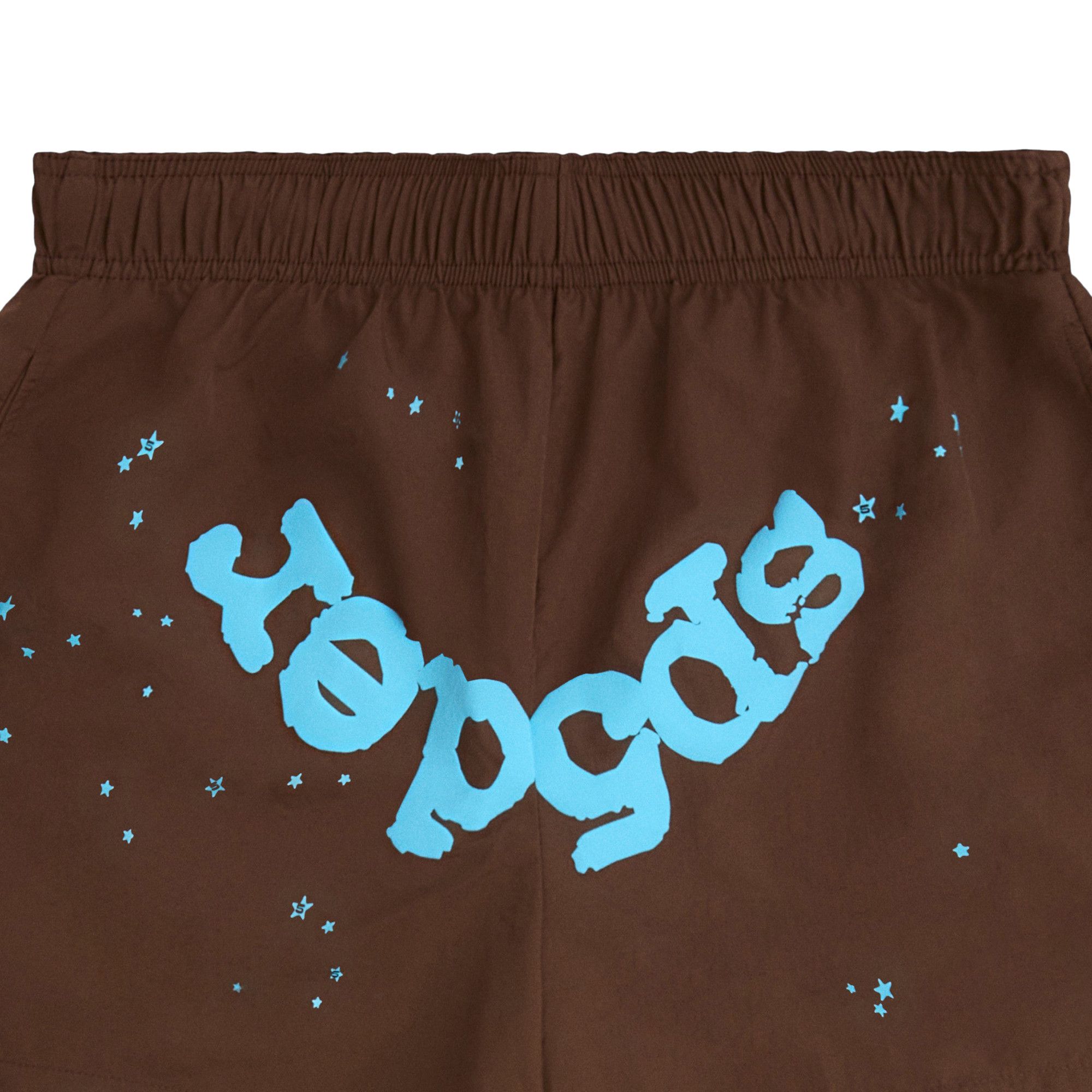 SP5DER OG WEB DOUBLE LAYER SHORT ブラウン　S Sp5der OG Web Double Layer Short Unboxing | Brown | Season SS24