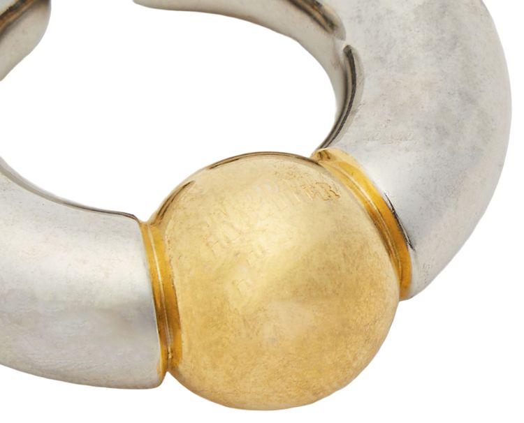 Jean Paul Gaultier Tube Ear Cuff Silver