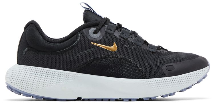 Nike Wmns React Escape Run Dark Smoke Grey Metallic Gold Coin
