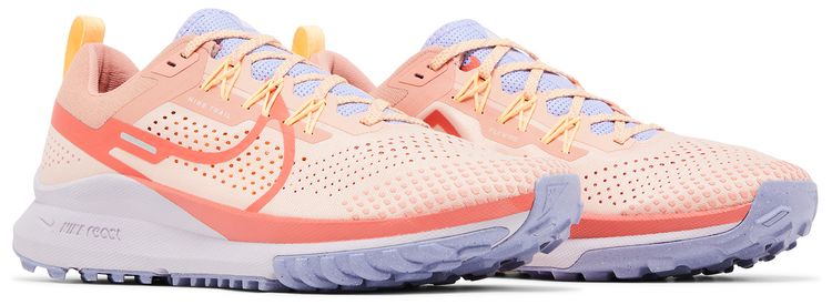 Nike Wmns React Pegasus Trail 4 Arctic Orange Purple Pulse