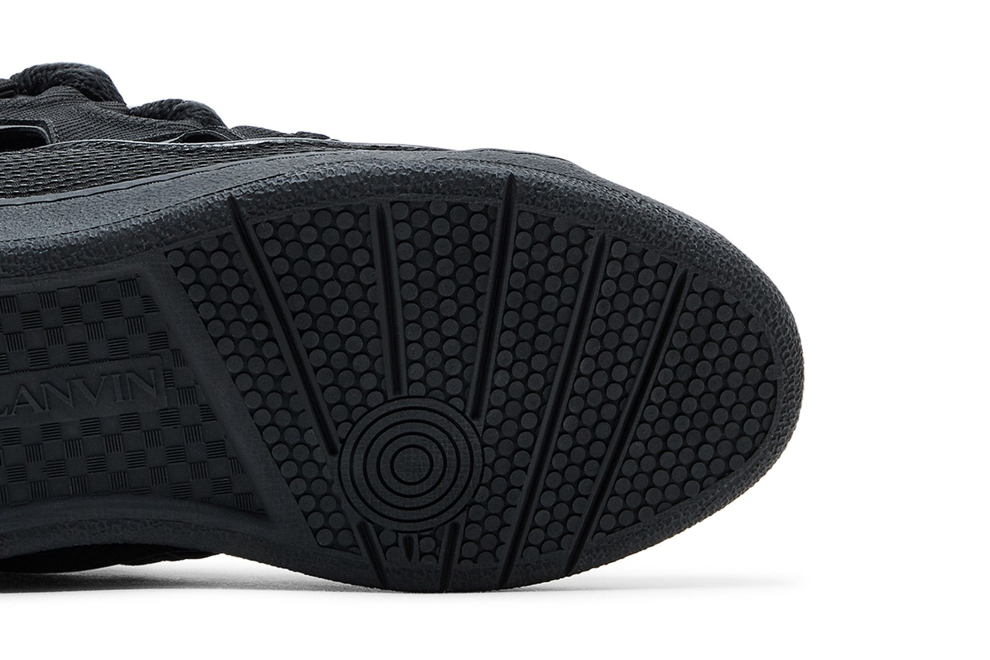 Buy Lanvin Curb Sneakers 'Metallic Effect - Black' - FM