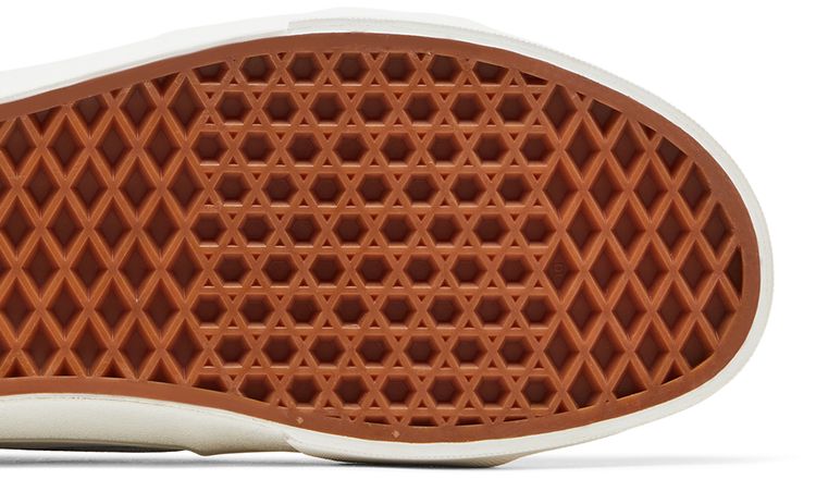 Vans Sk8 Hi Vintage Leather Blanc de Blanc Blue