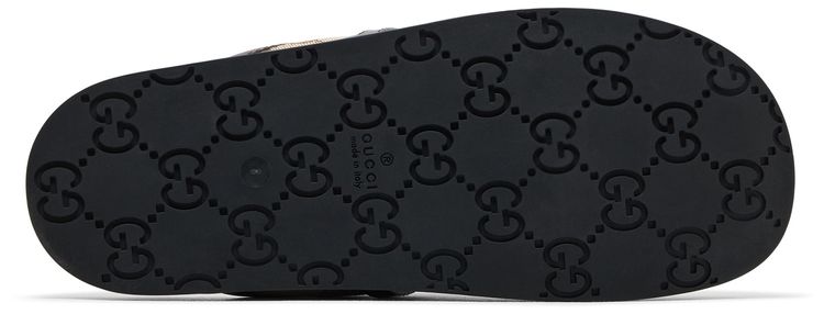 Gucci Mule Horsebit   Beige Ebony