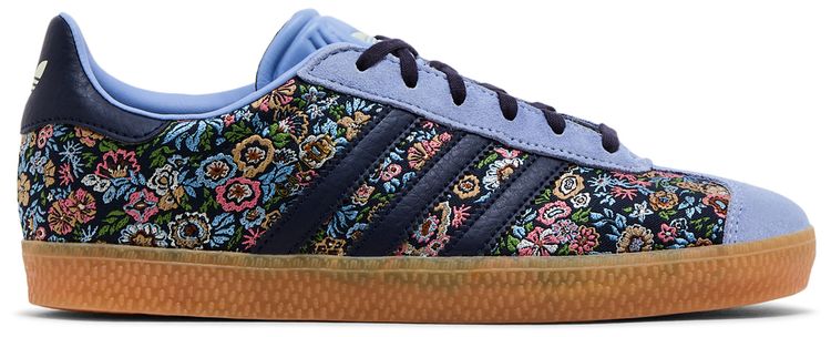 Liberty London x adidas Gazelle J Floral Embroidery