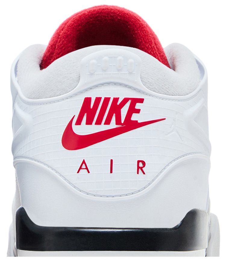 Air Jordan 4 RM White Fire Red