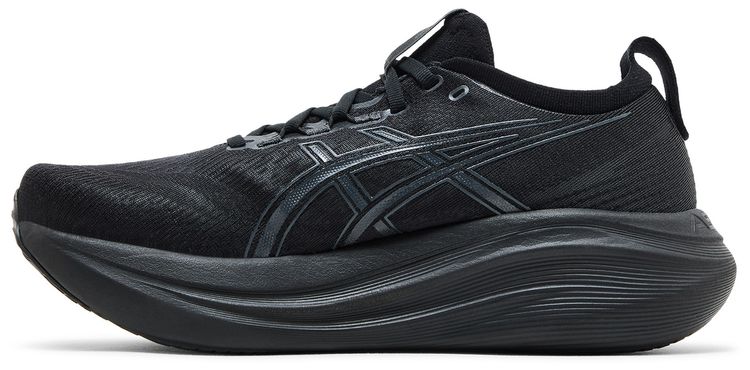 Asics Gel Nimbus 27 Wide Black Graphite Grey