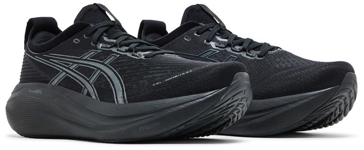 Asics Gel Nimbus 27 Wide Black Graphite Grey