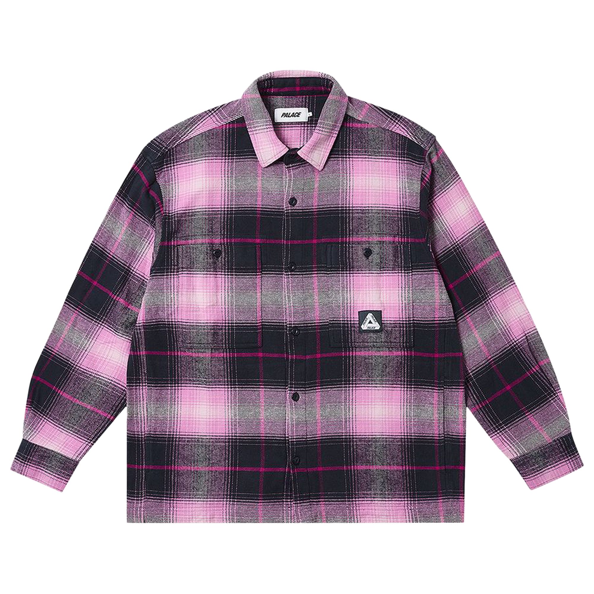 トップス PALACE WORK SHIRT XL Buy Palace Work Shirt 'Navy/Pink' - P25SHT058 | GOAT