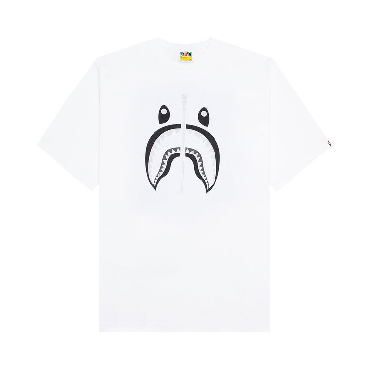 BAPE Shark Tee 1 White
