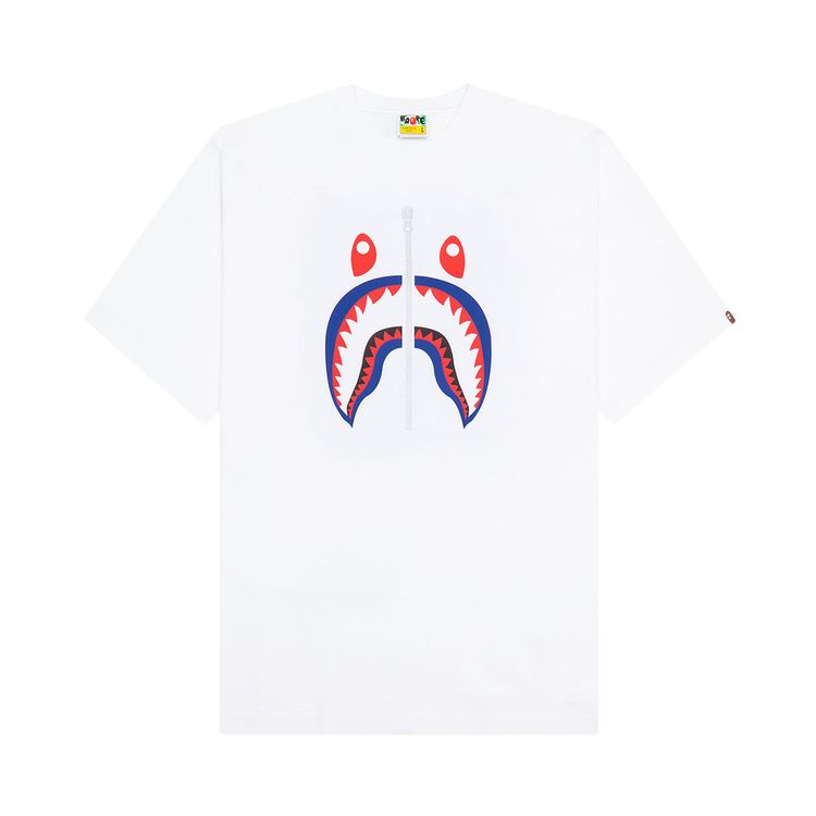 BAPE Shark Tee Japan White