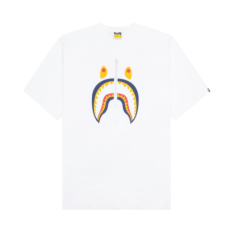 BAPE Shark Tee US White