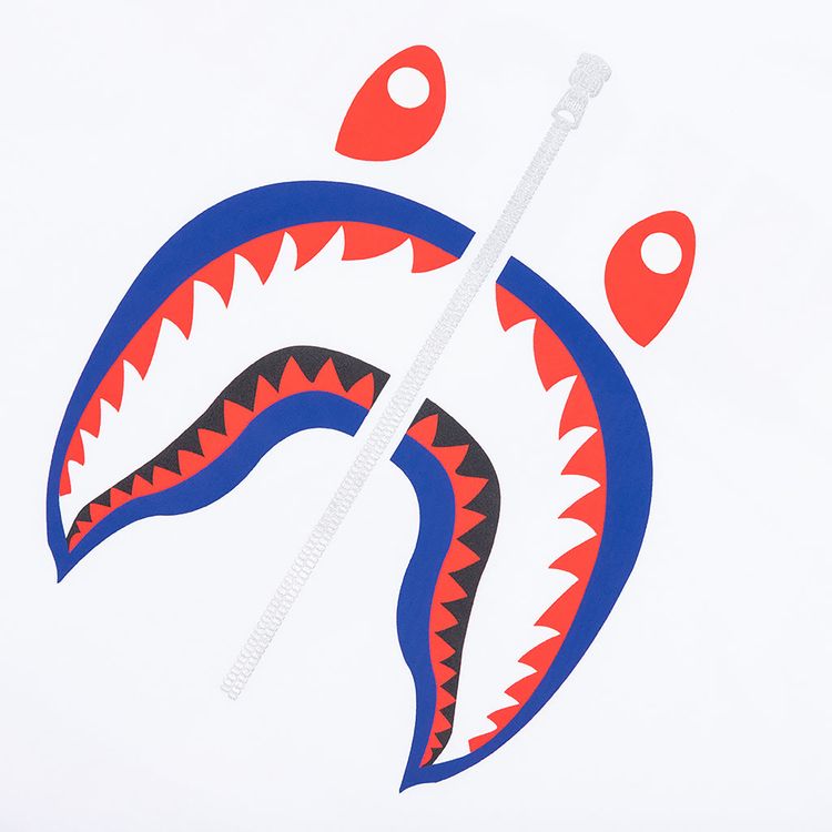 BAPE Shark Tee Japan White