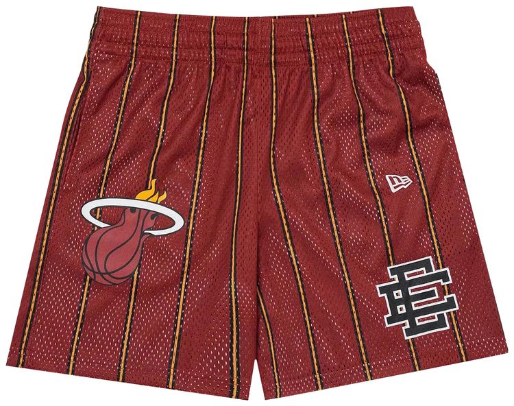 Eric Emanuel EE Basics Shorts Miami Heat