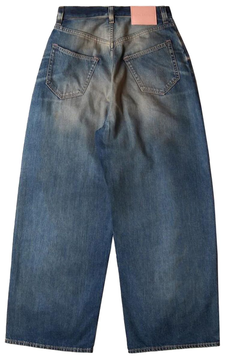 Acne Studios 2023 Fit Rocka Wash Jeans Blue