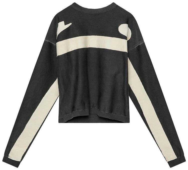 424 Soccer Knit Sweatshirt Black