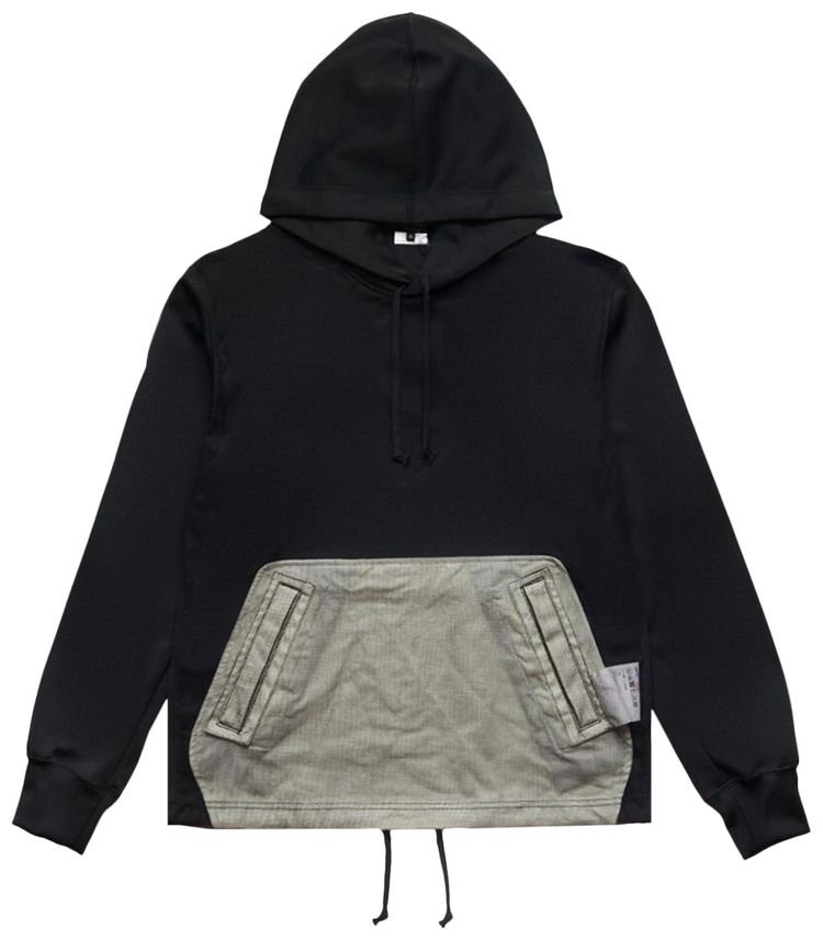 Comme des Garcons Homme Plus Tulle Hoodie Black