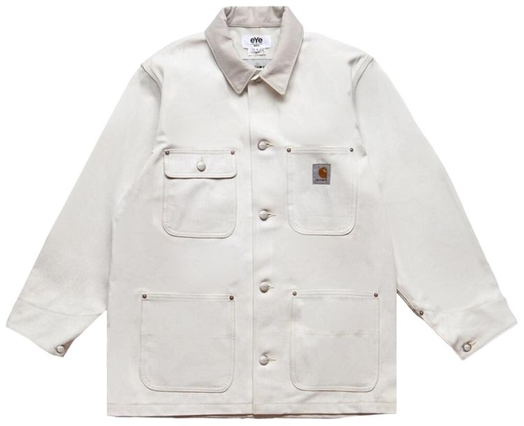Junya Watanabe MAN x Carhartt WIP Overdyed Jacket White