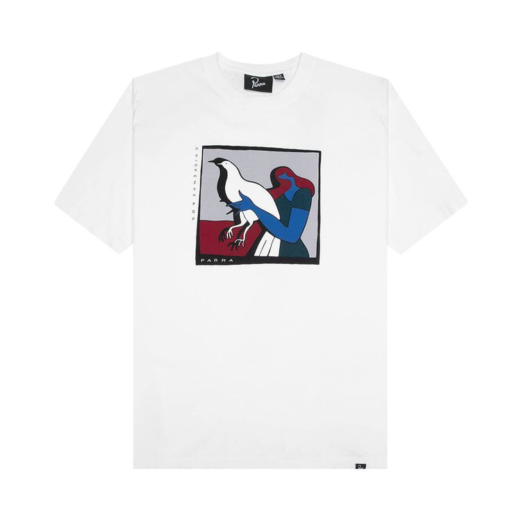 Parra Look At It T Shirt White