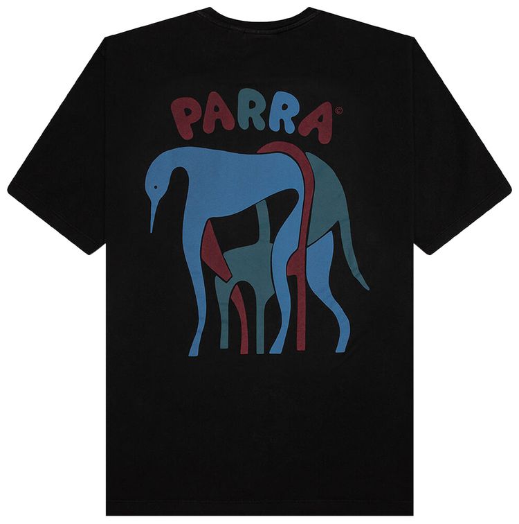Parra This Damn Chair T Shirt Washed Black