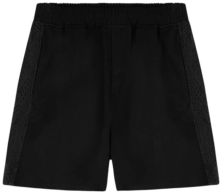 Represent Clo Knitted Panel Shorts Black