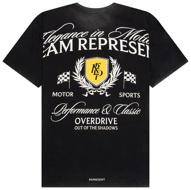 Represent Clo Crest T Shirt Vintage Black
