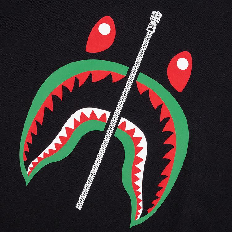 BAPE Shark Tee Italy Black