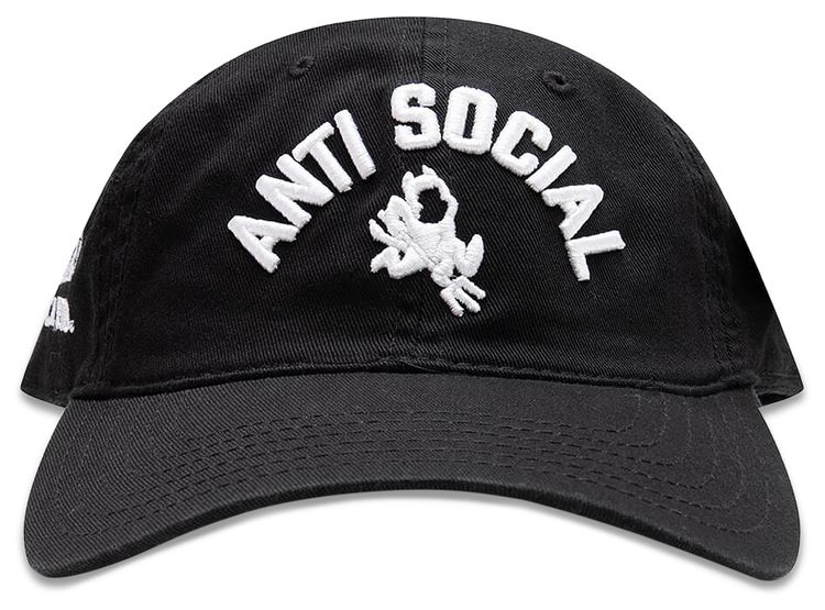 Anti Social Social Club Devil Cap Black