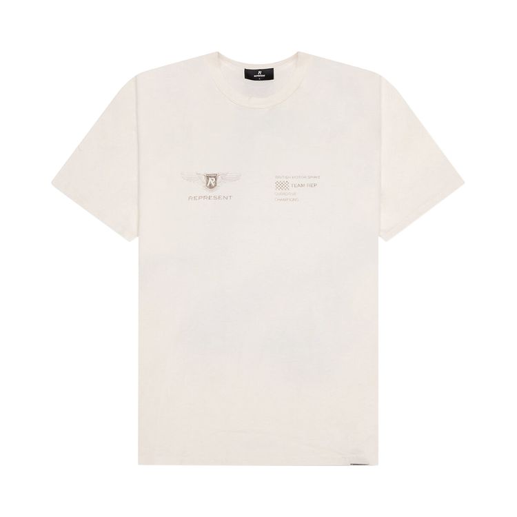 Represent Clo Team Rep T Shirt Flat White
