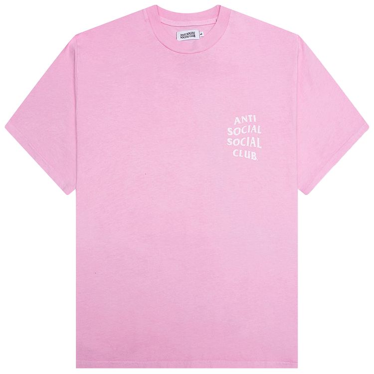 Anti Social Social Club Mind Game Weathered Tee Pink