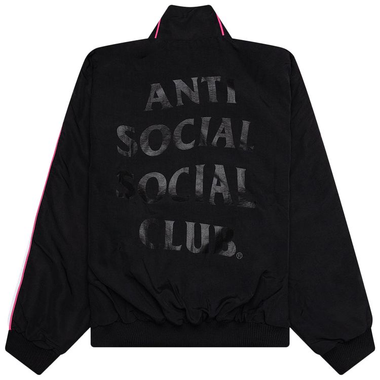 Anti Social Social Club Racing Track Jacket Black