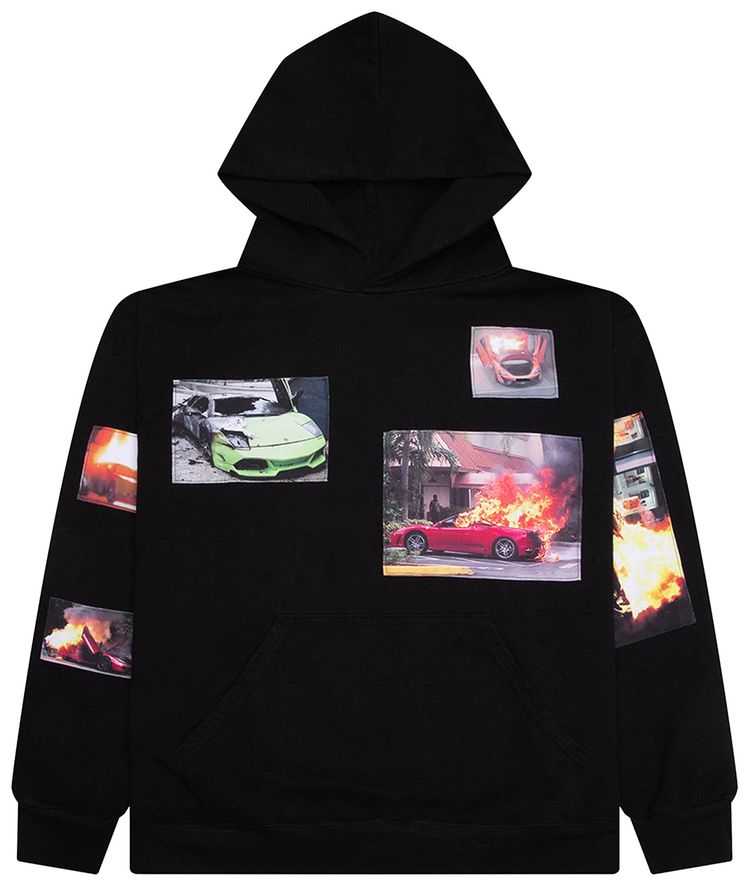 Anti Social Social Club Totaled Hoodie Black