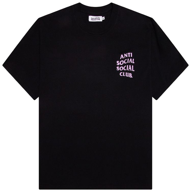 Anti Social Social Club Mind Game Weathered Tee Black