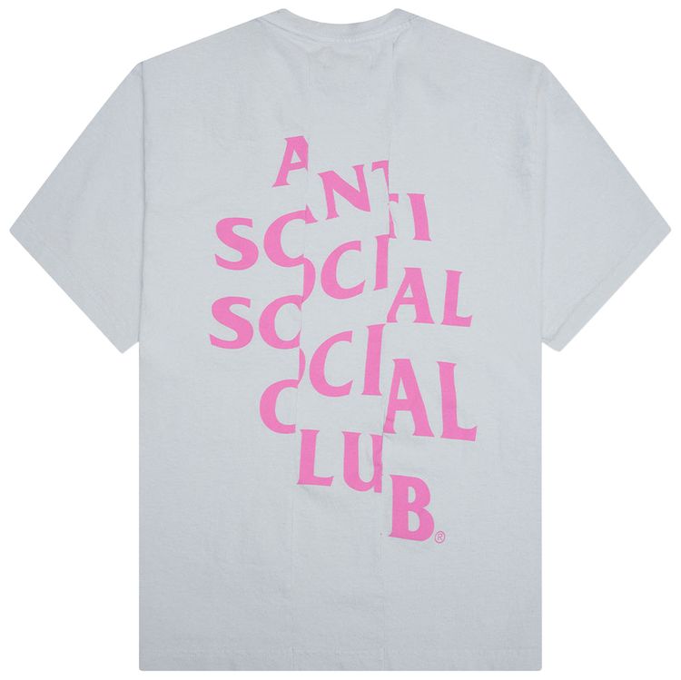 Anti Social Social Club Sliced Mind Games Tee Grey