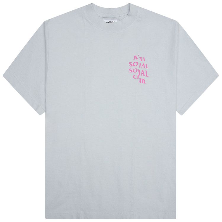 Anti Social Social Club Sliced Mind Games Tee Grey