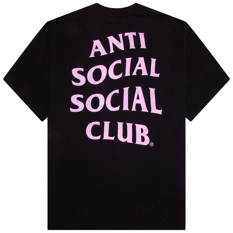 Anti Social Social Club Mind Game Weathered Tee Black