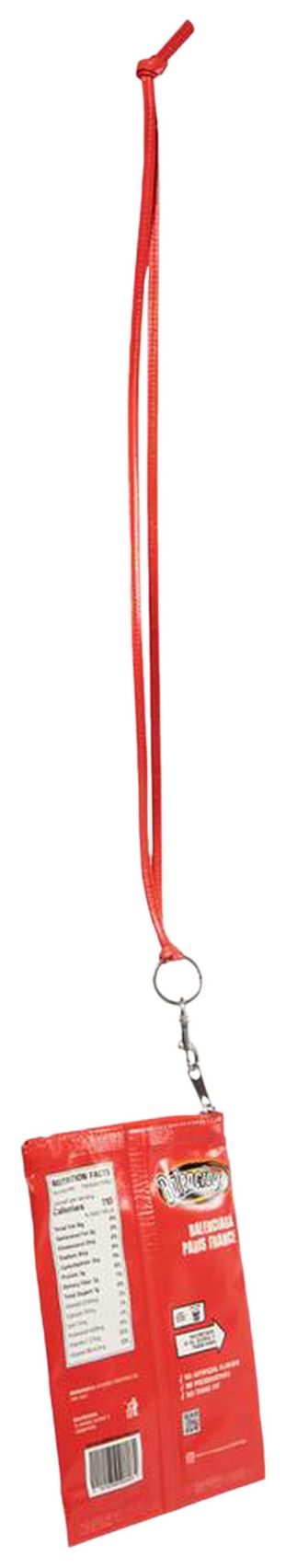 Balenciaga Chips Phone Holder Pouch Red