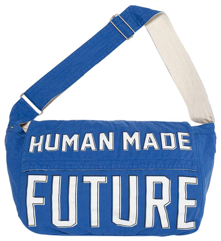 Human Made Large Mail Bag Blue
