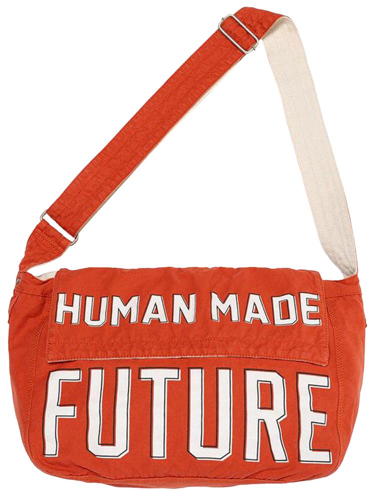 Human Made Small Mail Bag Red